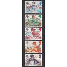 LOT#425 – GB QEII 1985, CHRISTMAS “PANTOMIME CHARACTERS” STAMP SET, GOOD USED