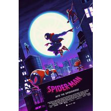 Spider-Man Into The Spider-Verse 6 Poster Canvas Movie Film Print A0 A1 A2 A3 A4