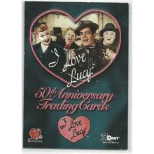 I LOVE LUCY 50th Anniversary ' Promo card ' ( 2001 )
