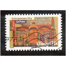 FRA 2010 (56c) 'ART - CLUNY 71 ' FINE USED (EBID21603)