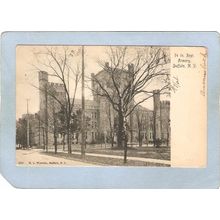 New York Buffalo 74th Regt Armory Undivided Back ny_box4X1~2781
