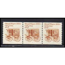 2136 25c Bread Wagon Very Fine MNH Dry Gum PNC 1/3 PA2679