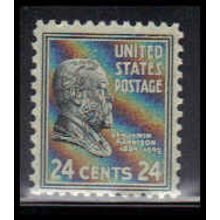 828 24c Benjamin Harrison Fine MNH O4176