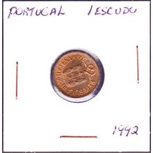 1992 Portugal 1 Escudo Coin