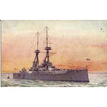 Naval HMS COLLINGWOOD Tuck Oilette Postcard (8643)