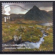 GB 2021 National Parks - Snowdonia National Park 1st s/a Used