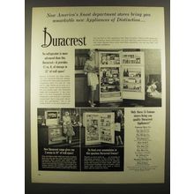 1964 Duracrest D-676N Refrigerator, DRF-891MC Range Ad