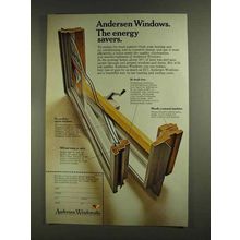 1972 Andersen Windowalls Ad - The Energy Savers