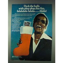 1978 Alka-Seltzer Medicine Ad - Ray Charles