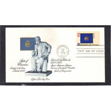 FDC Fleetwood 1662 13c Wisconsin (Cachet-U/A) CV39214
