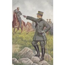 R Egercito Royal Italian Army Italy Artiglieria Uniform Military Postcard