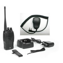 WALKIE MIDLAND G10 + MICRO ALTAVOZ DE MANO + CARGADOR + BATERIA DE LITIO 1200mah