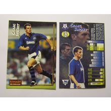 83. Craig Short - Everton - Merlin Ultimate P. L 1995/96 Football Card (ef1)