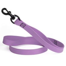 Dog Pet Waterproof Multi-Handle Leash Amethyst Purple W 1" - L 4'