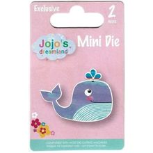 JoJo's Dreamland. Whale Die Set. Die Cutting Cardmaking Scrapbooking Crafts