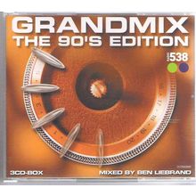 CD Grandmix The 90's Edition signed by Ben Liebrand