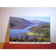 LOCH SUNART, KILCAMBE HOTEL, STRONTIAN, ARGYLL unused postcard by W Hunter =