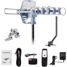 2023UPDATE!!!WA-2608 Digital Amplified Outdoor HDTV Antenna&60Ft RG6 Coax Cable