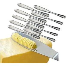 Stainless Steel Butter Spreader, Butter Knife - 3 in 1 Kitchen Gadgets (10 Set)
