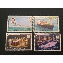 ICOLLECTZONE Anguilla 271-274 VF NH