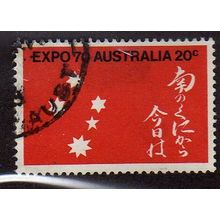 AUS 1970 20c 'EXPO 70 ' FINE USED (EBID43-912)