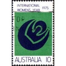 Australia 1975 $0.10c Value. Internatinal Women's Year Fine Used