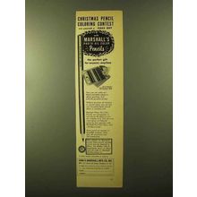 1957 Marshall's Photo-Oil Colors Ad - Christmas Contest