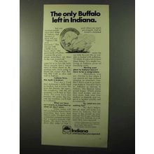 1971 Indiana Department of Commerce Ad - Buffalo