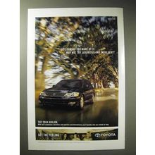 2004 Toyota Avalon Car Ad - Life Is what you make of it