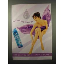 2004 Gillette Satin Care Dry Skin Shave Gel Ad