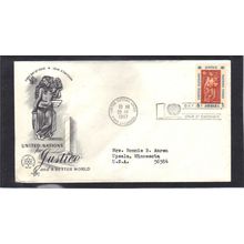 FDC Art Craft 171 5c Justice (Cachet-Typed/A) CV39275