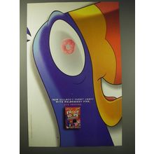 2002 Kellogg's Fruit Loops Melonberry Pink Advertisement