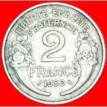 CORNUCOPIAS: FRANCE ★ 2 FRANCS 1959!★LOW START★NO RESERVE