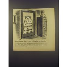 1956 Bigelow Carpet Ad - A Bigelow on the Floor