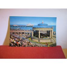 THE BANDSTAND, EASTBOURNE, SUSSEX used postcard Colourmaster =