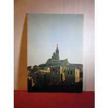 NOTRE-DAME DE LA GARDE, MARSEILLE, FRANCE used postcard 1983 pm =