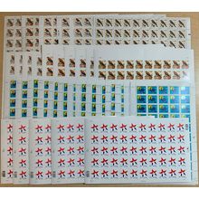 Discount Postage in Sheets 1-3¢ Values - Face Value $31.00 - Stuart Katz