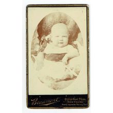 Victorian cdv photo baby Francis James Barrington Hawthorn photographer