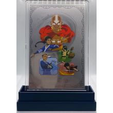 NickToons Collectible 5 Gram Silver The Last Airbender Team Avatar