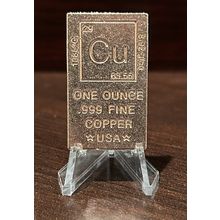 1 Oz Copper Collectible Elemental