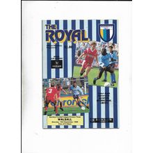 READING V WALSALL 16/09/1989 DIVISION 3 (BS1)