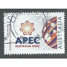 AUS 2007 50c 'APEC' FINE USED (EBID34-600)