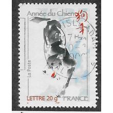 FRA 2006 (53c) 'CHINESE NEW YEAR - DOG' FINE USED (EBID55-654)