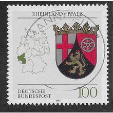GER 1993 100pf 'RHEINLAND PFALZ' FINE USED (EBID62-963)
