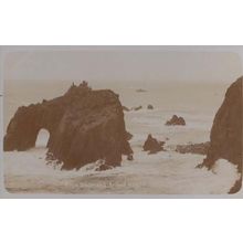 Enys Dodman Armed Knight Antique Cornwall Real Photo Postcard