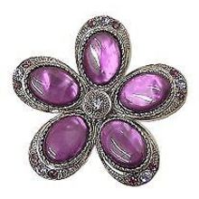 Brooch Gem Stone Brooches / Pins - BC-0107PL