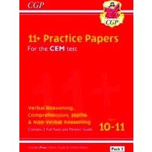 11 CEM Practice Papers: Ages 10-11 - Pack 1 (with Parents' Guide & Online Editio