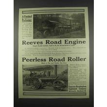 1913 Reeves Road Engine & Peerless Road Roller Ad