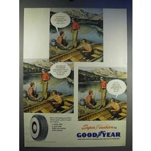 1950 Goodyear Super Cushion Tires Ad - I'm Thinking