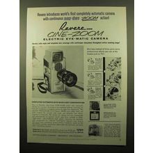 1959 Revere Cine-Zoom Movie Camera Ad - Super-Sharp